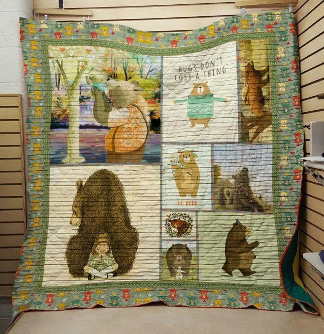 Bear: Be Good Quilt and Home Decor