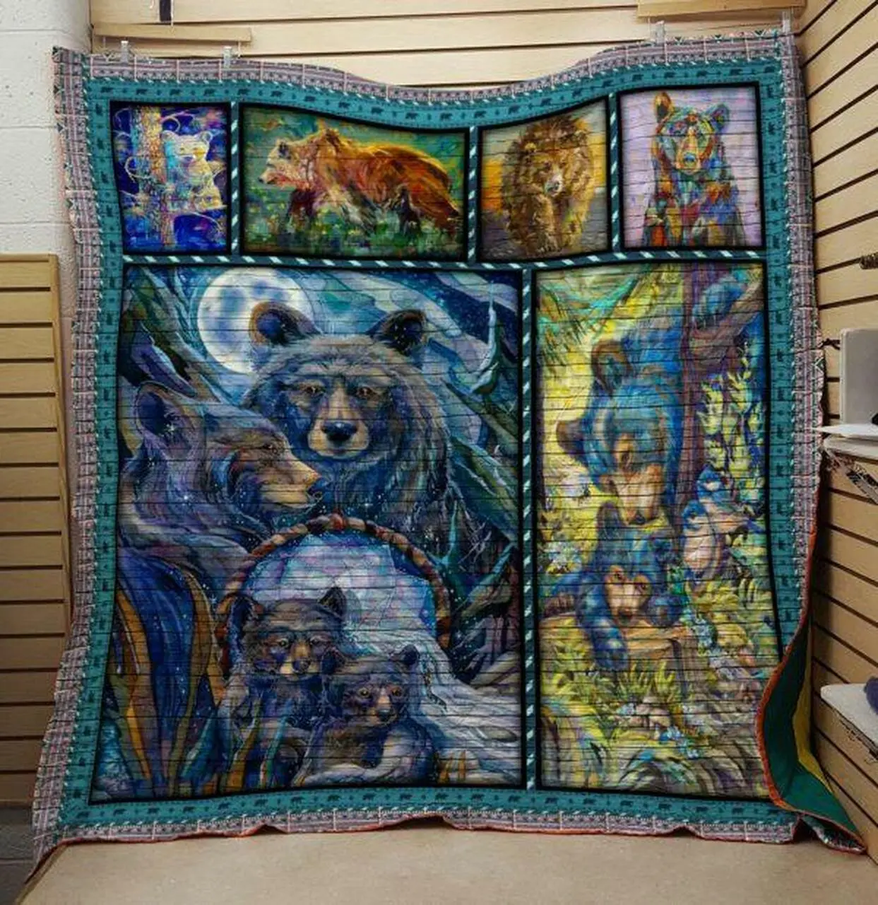 Bear: Family Quilt and Home Decor