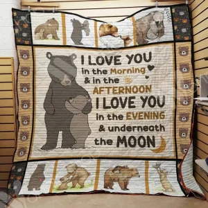 Bear Jfj Quilt Ba and Home Decor