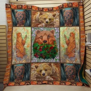 Bear Quilt V6 and Home Decor