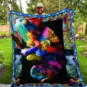 Bearded Dragon Washable Quilt P43 and Home Decor