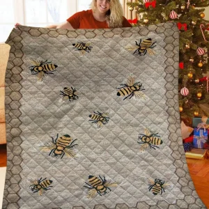 Bee Jfj Quilt Mv and Home Decor