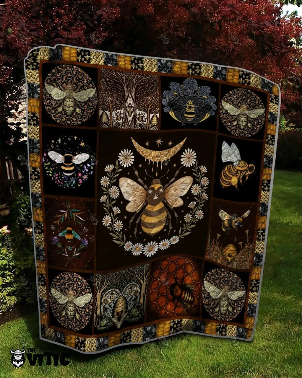 Bee Quilt Blanket 6001 and Home Decor
