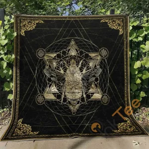 Bee Ver1 Blanket TH1507 Quilt and Home Decor