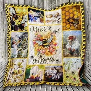 Beekeeper Cl2100063Mdq Quilt Blanket and Home Decor