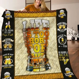 Beer Quilt Blanket C9B030313MI and Home Decor