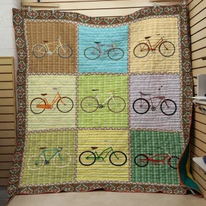 Bicycle 1 Quilt and Home Decor