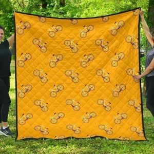 Bicycle Cl12100067Mdq Quilt Blanket and Home Decor