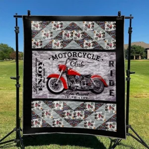 Biker Hur Quilt Cysibl and Home Decor