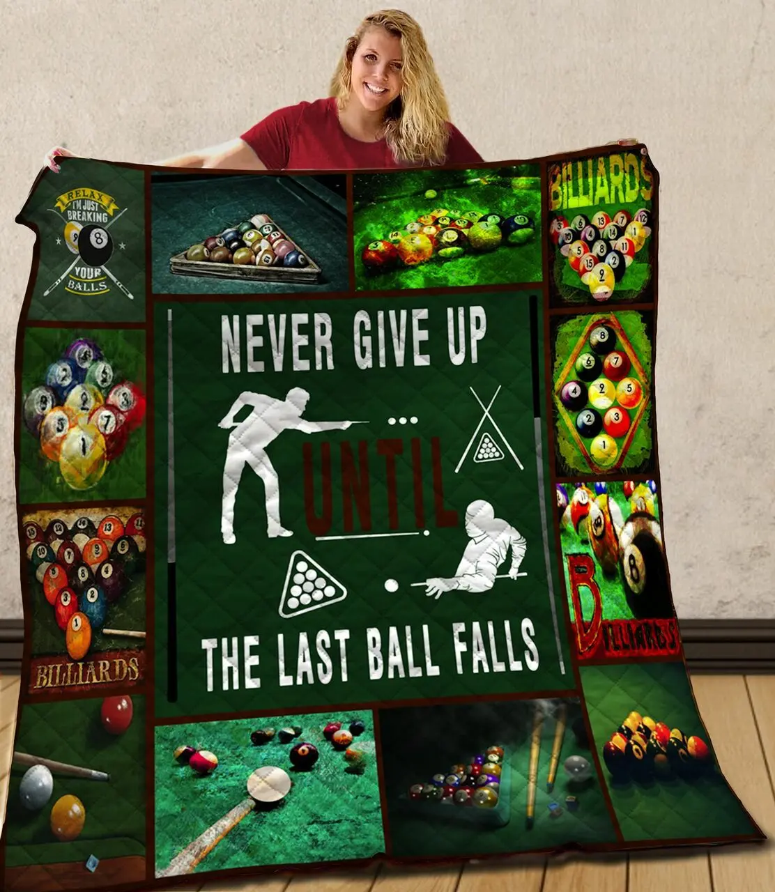 Billiard Jfj Quilt Ln and Home Decor