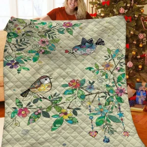 Bird Jfj Quilt Aj and Home Decor