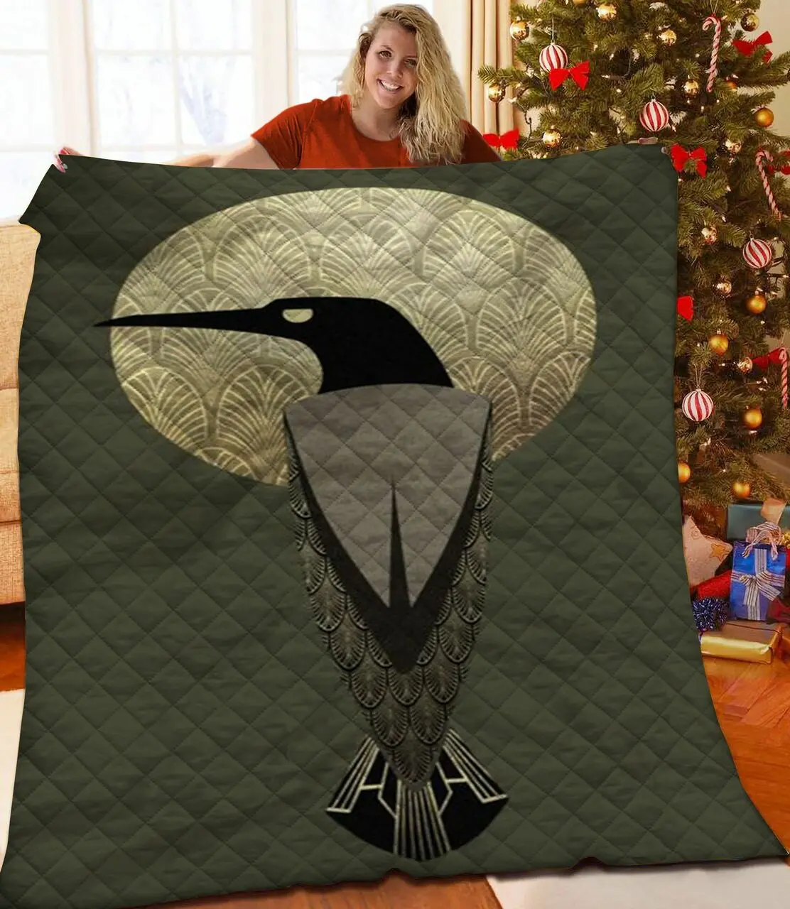 Bird Jfj Quilt Dx and Home Decor