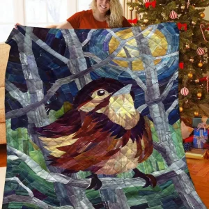 Bird Jfj Quilt Im and Home Decor