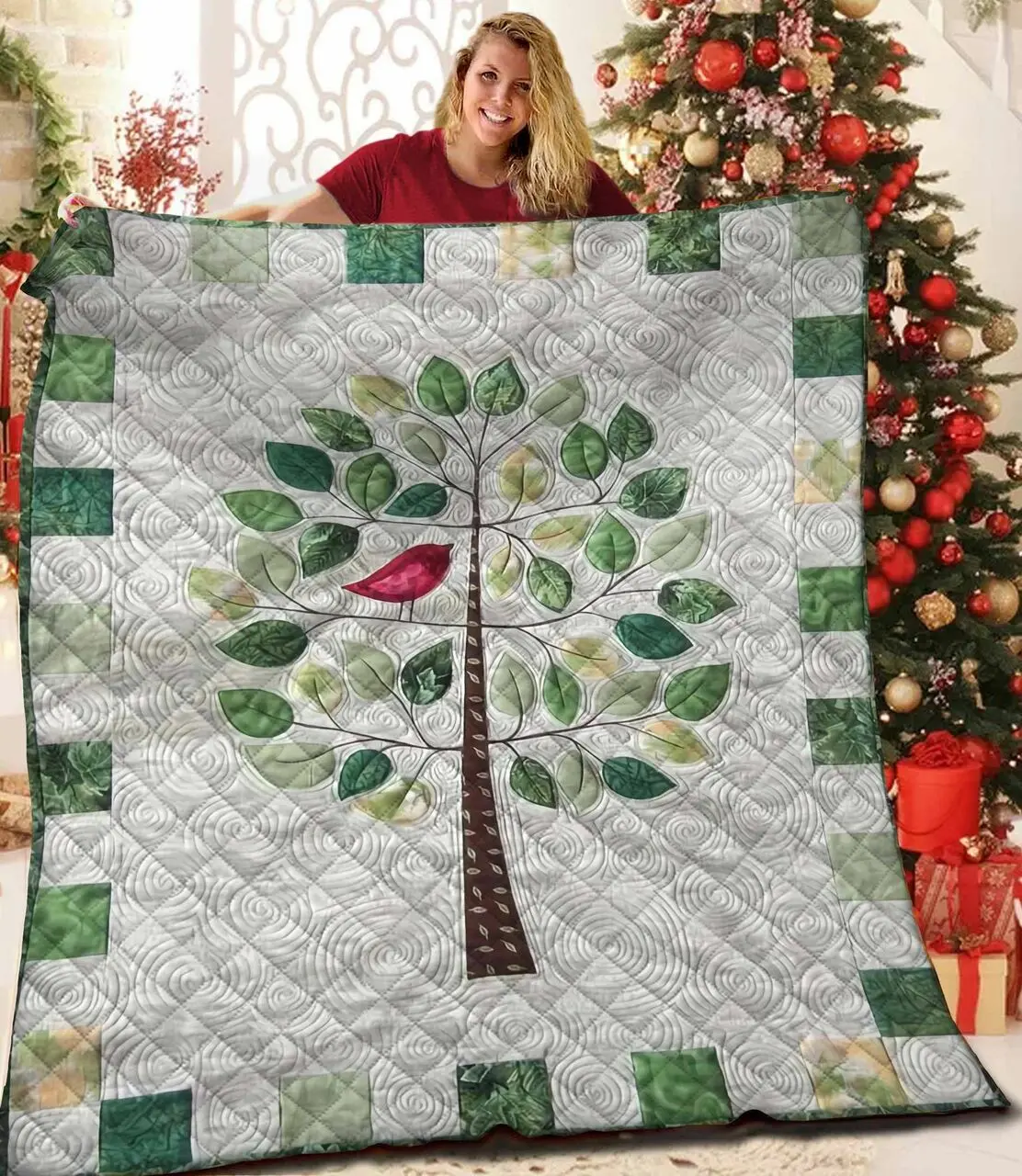 Bird Jfj Quilt Kw and Home Decor