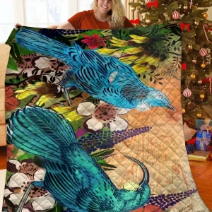 Bird Jfj Quilt Uf and Home Decor