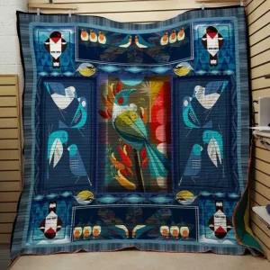 Bird Quilt V2 and Home Decor