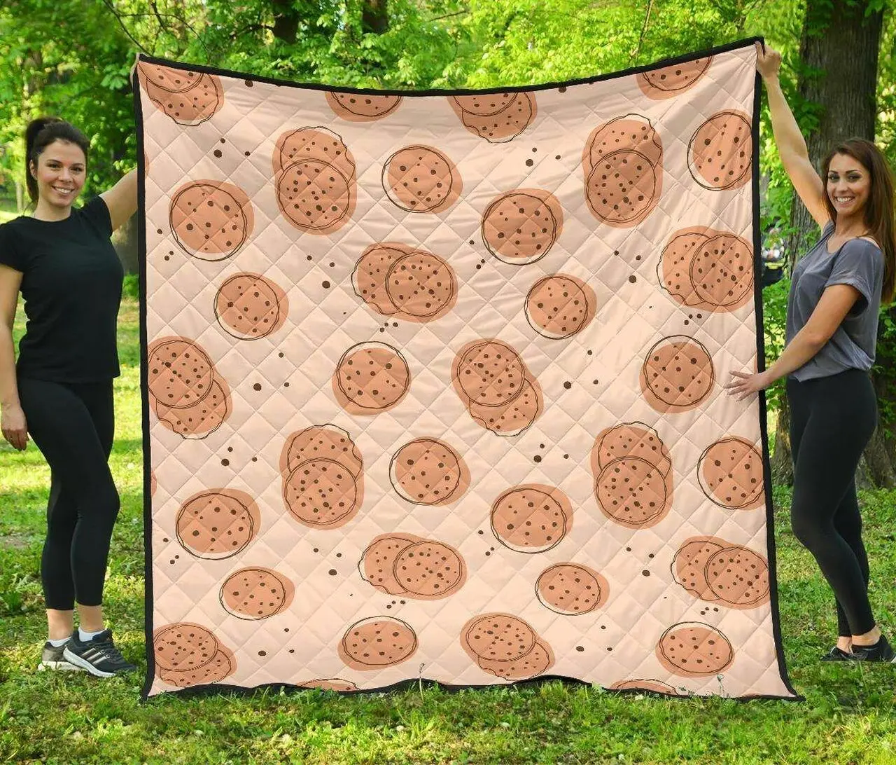 Biscuit Cookie Cl12100079Mdq Quilt Blanket and Home Decor