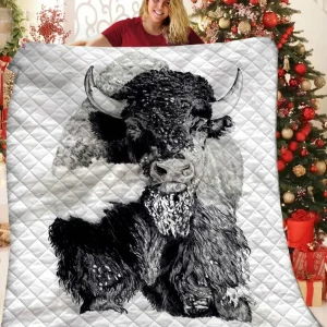 Bison Jfj Quilt Fa and Home Decor