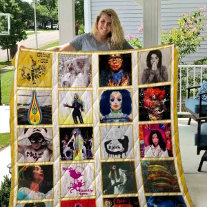 Björk Quilt Blanket 01 and Home Decor