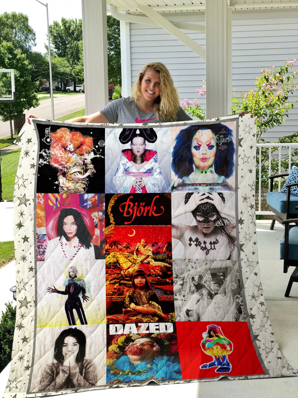 Bjrk Quilt Blanket and Home Decor