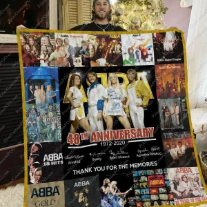 Bl Abba Quilt Blanket and Home Decor
