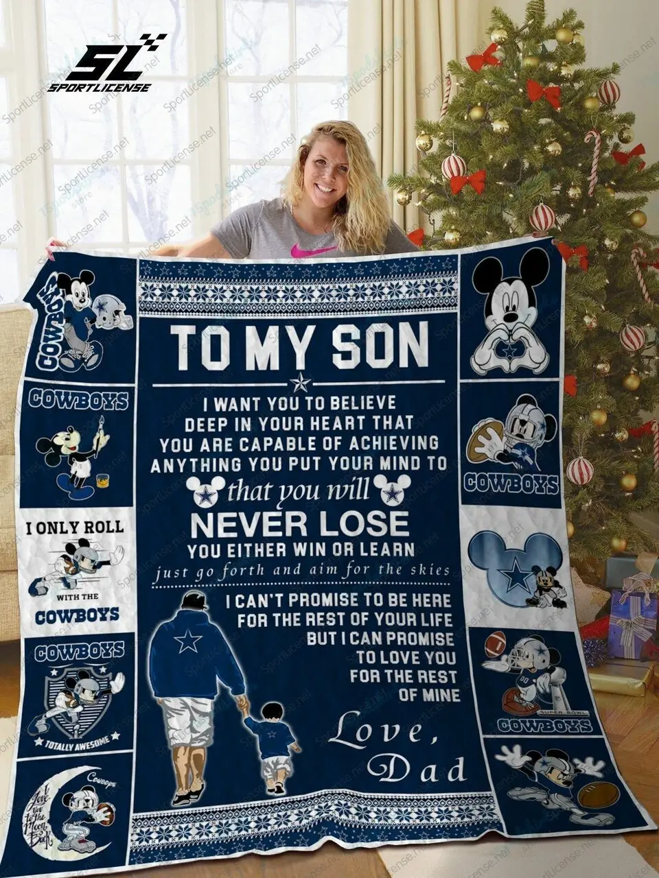 Bl Dc Tms Quilt Blanket and Home Decor