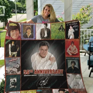 Bl Donald Osmond Quilt Blanket and Home Decor