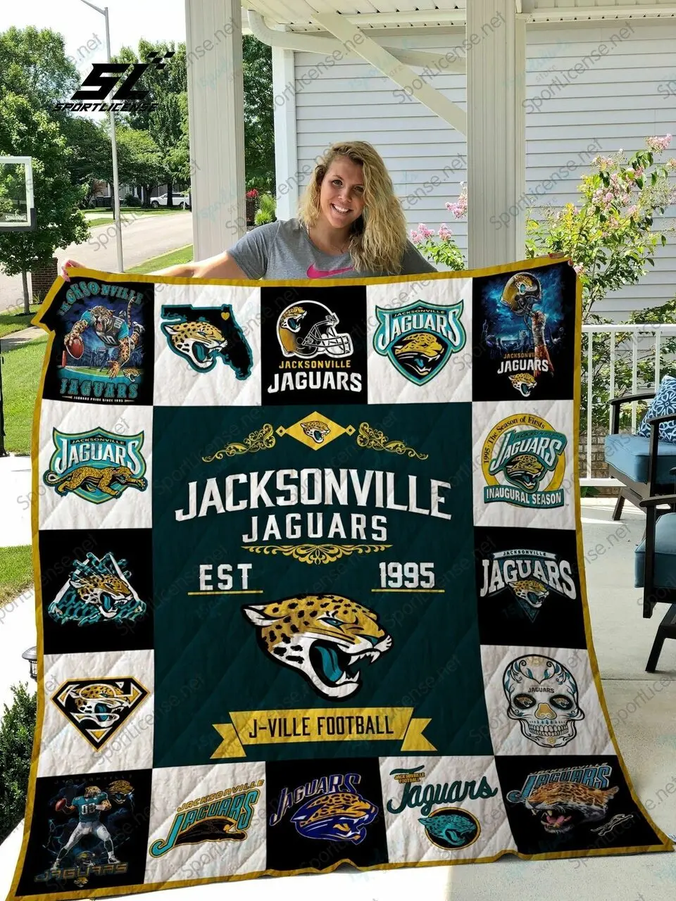 Bl Jj Quilt Blanket 01 and Home Decor