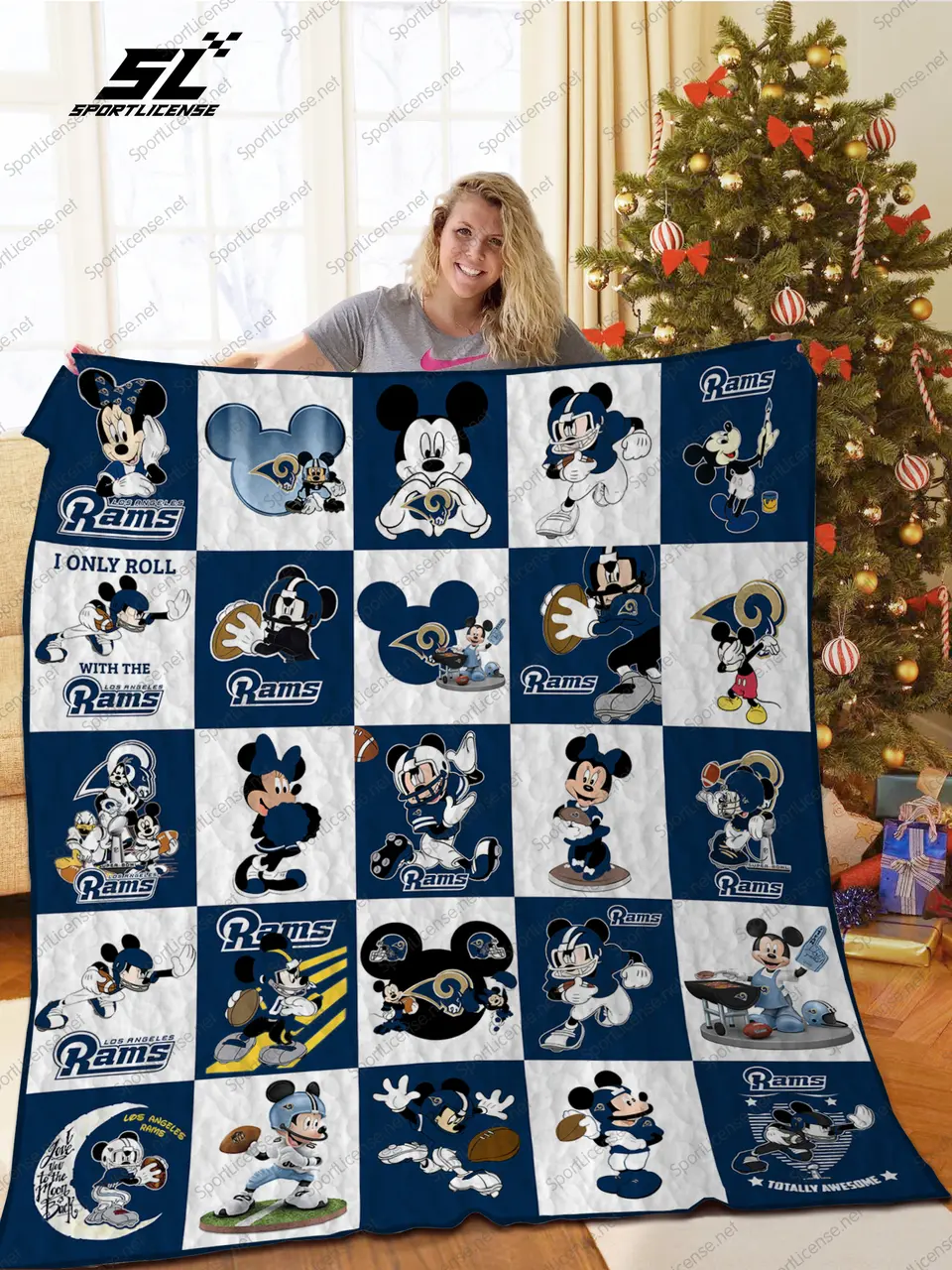 Bl – Lar Dn Quilt Blanket and Home Decor