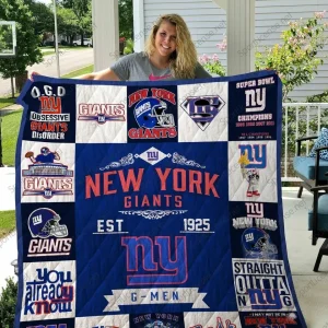 Bl Nyg Quilt Blanket Ver 17 and Home Decor