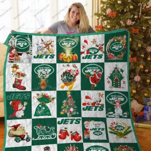 Bl – Nyj Christmas Quilt Blanket and Home Decor