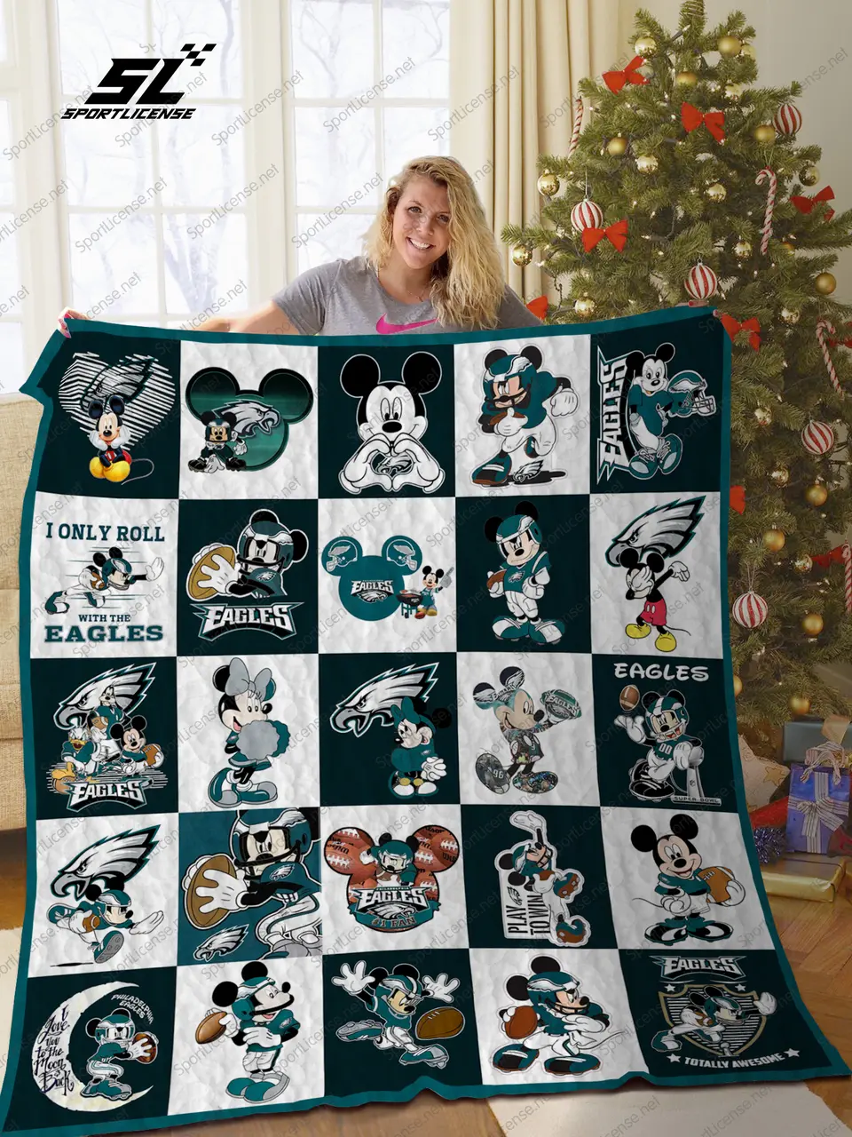 Bl – Pe Dn Quilt Blanket and Home Decor