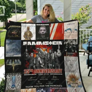Bl Rammstein Quilt Blanket and Home Decor