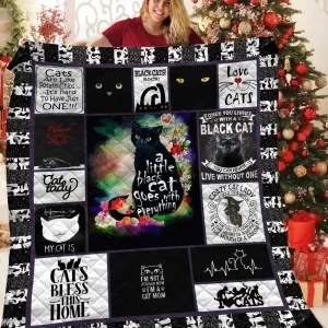 Black Cat Jfj Quilt Nx and Home Decor