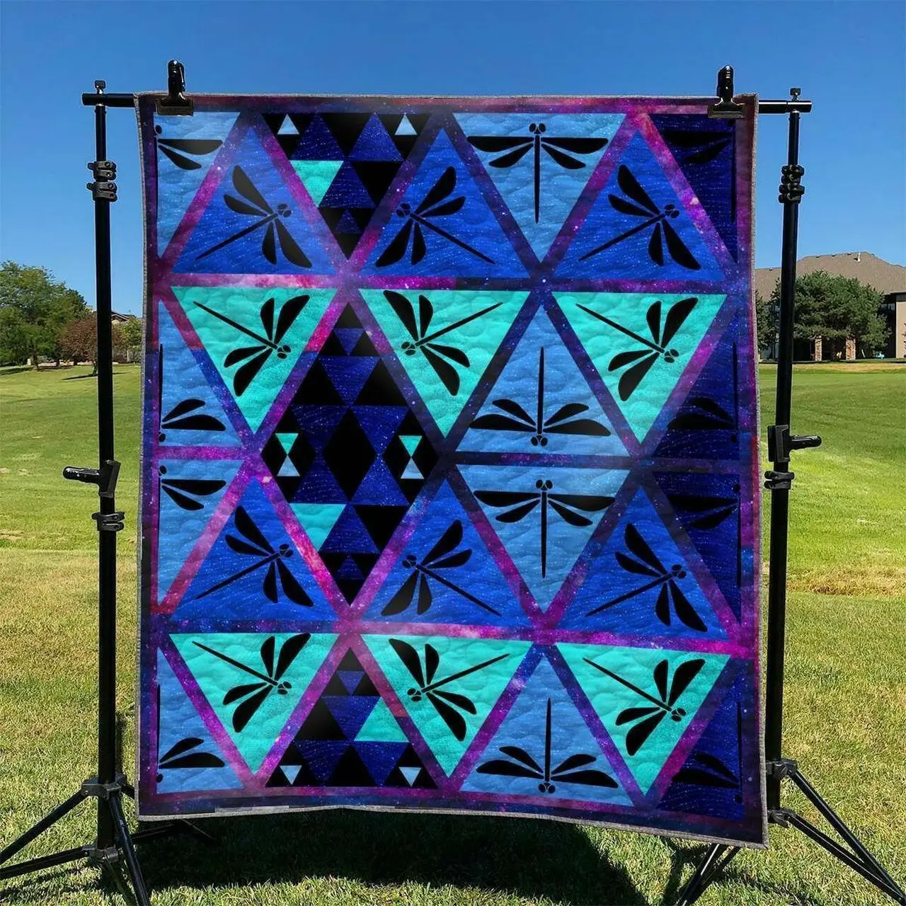 Black Dragon DHCLD0909 Quilt Blanket and Home Decor