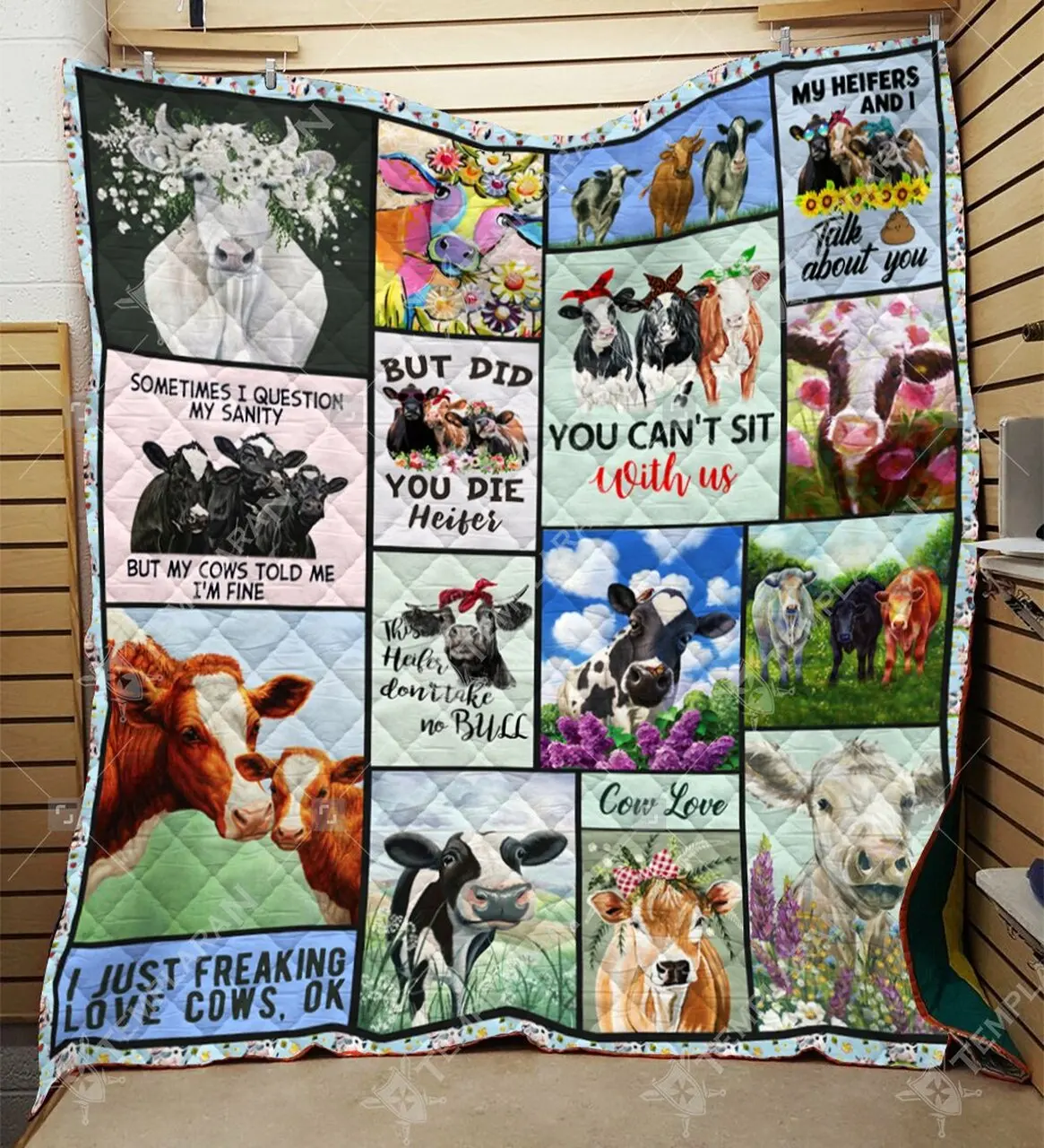 Blanket 3D Printing 00071 Quilt and Home Decor