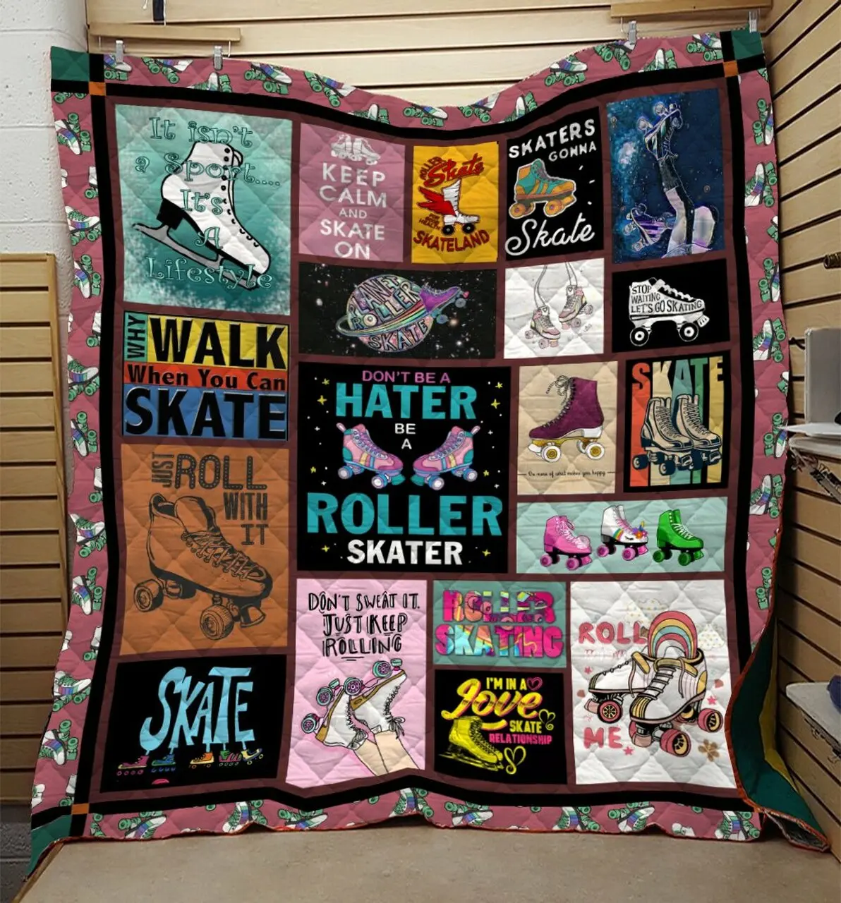 Blanket 3D Printing Ntp-Qhg0011 Quilt and Home Decor