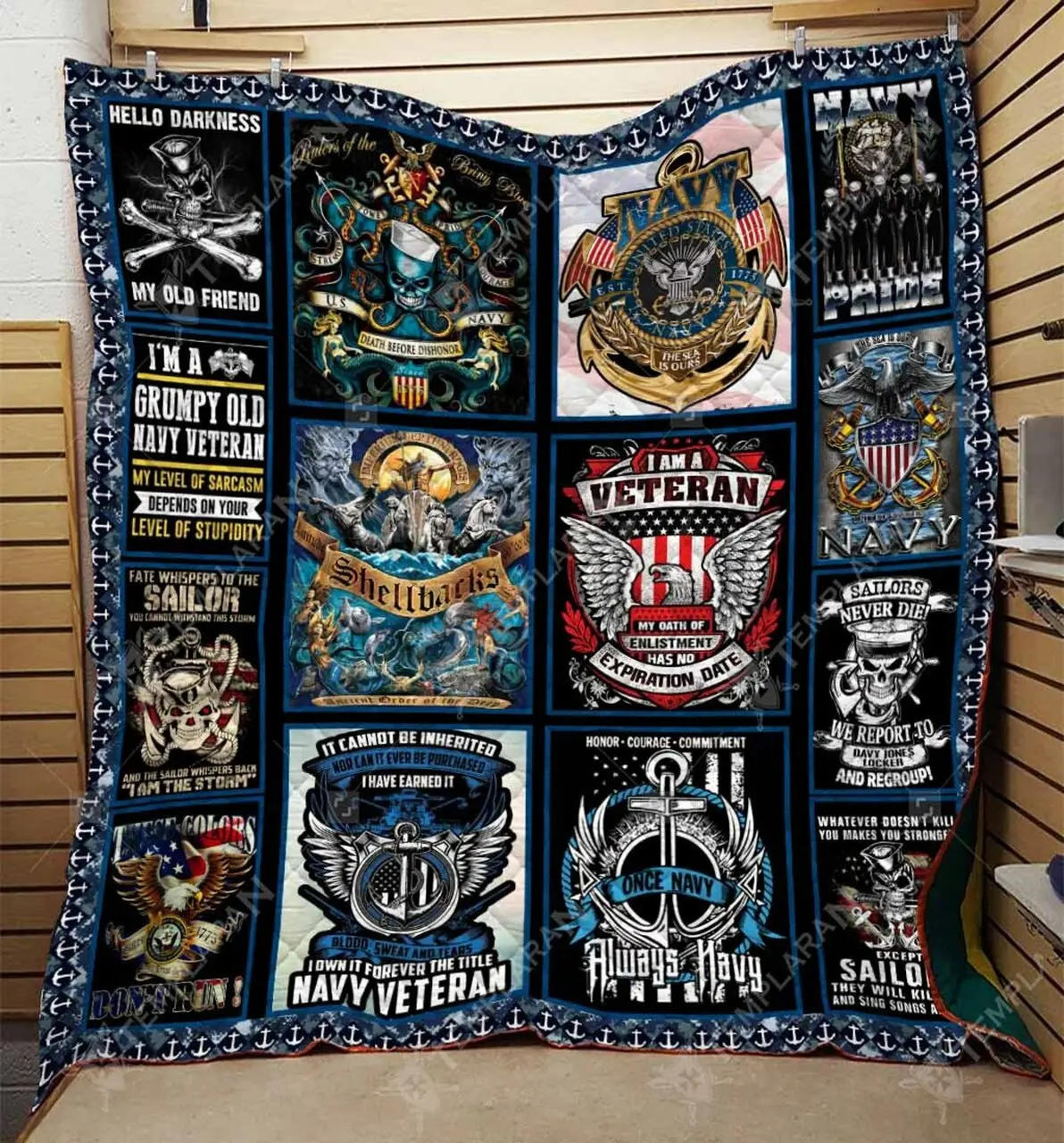 Blanket 3D Printing Pm-Qdt00006 Quilt and Home Decor