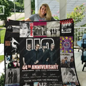 Bm U2 Quilt Blanket and Home Decor