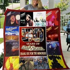 Bob Seger Blanket Th1607 Quilt and Home Decor