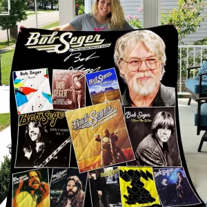 Bob Seger Vr1 New Quilt Blanket and Home Decor