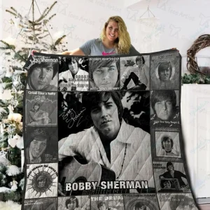 Bobby Sherman Quilt Blanket 02231 and Home Decor
