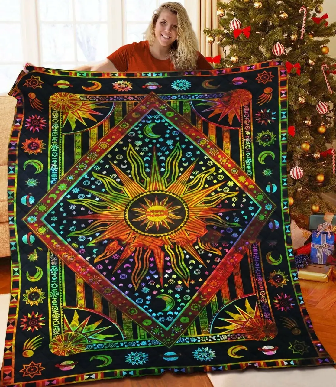 Bohemian Jfj Quilt Ue and Home Decor
