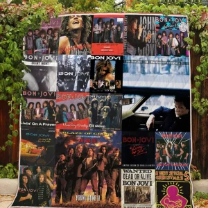 Bon Jovi Quilt and Home Decor