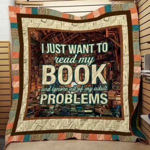 Book Cla1610349Q Quilt Blanket and Home Decor