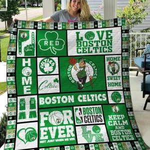 Boston Celtics V2 Blanket Th0207 Quilt and Home Decor