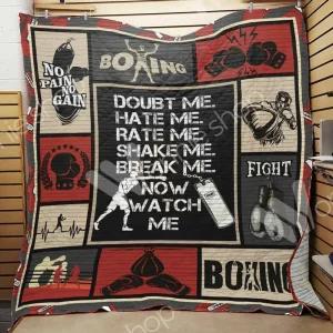 Boxing Quilt Blanket Dhc1002931Td and Home Decor