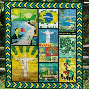 Brazil 4 Blanket Th1307 Quilt and Home Decor
