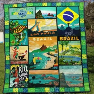 Brazil 6 Blanket Th1307 Quilt and Home Decor