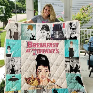 Breakfast At TiffanyS Poster Quilt and Home Decor